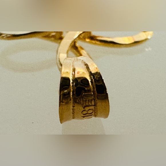 Cross Religious Pendant  💛 Real 18(18k) Karat Solid Gold Jewelry - Picture 7 of 10